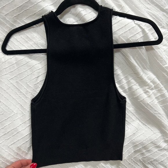 Dynamite Knit Tank Muscle Tank - Picture 3 of 7